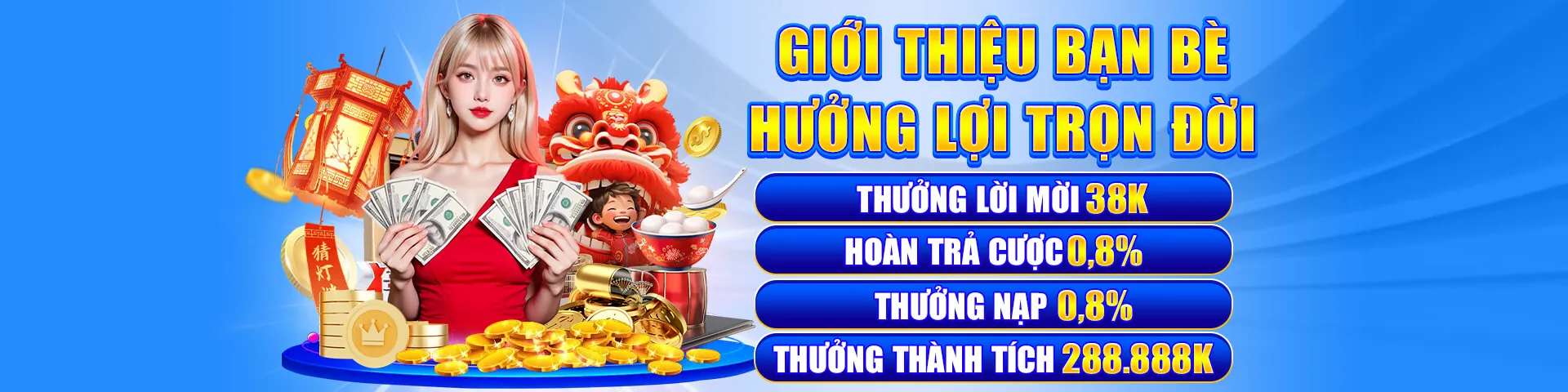 Hình ảnh chào mừng lucky88 khuyến mãi